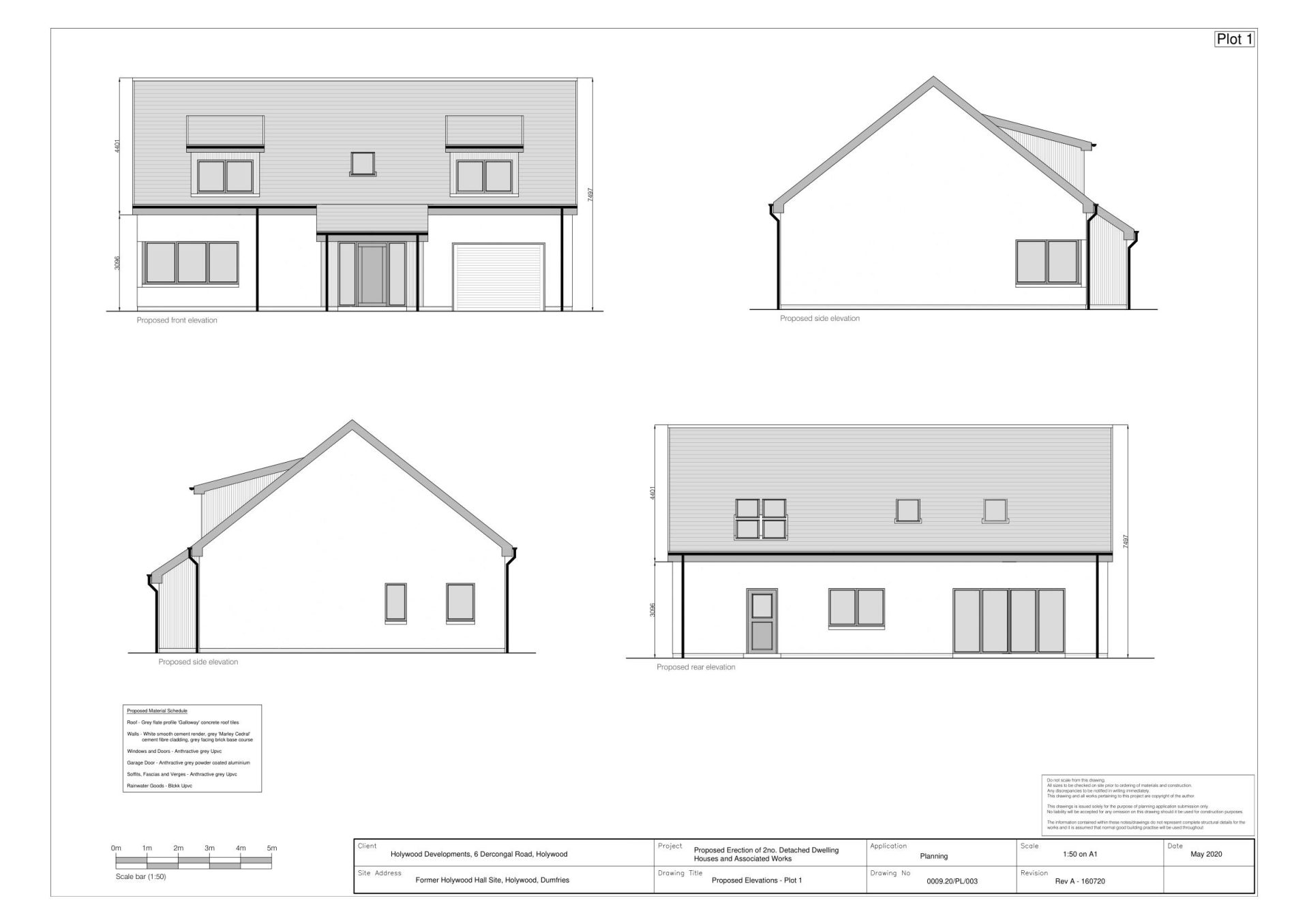 Plot 1 Holywood, Dumfries, Dumfries & Galloway, DG2 0RH Grieve